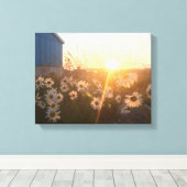 北極夕焼けキャンバス キャンバスプリント (インサイチュ (ウッドフロア))