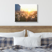 北極夕焼けキャンバス キャンバスプリント (インサイチュ (寝室))