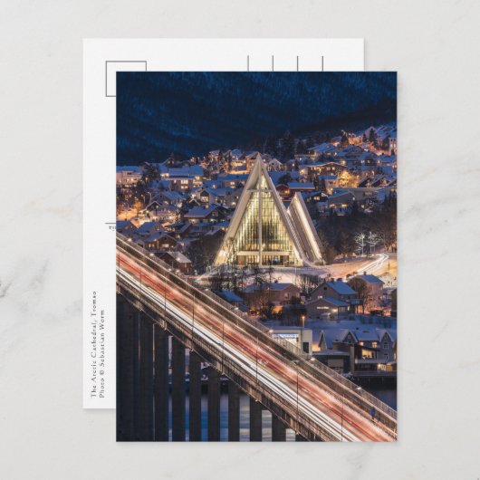 北極大聖堂トロムス ポストカード (正面/裏面)