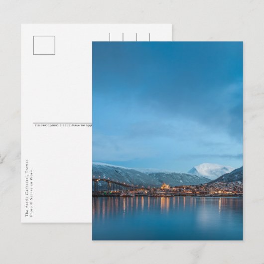 北極大聖堂トロムス ポストカード (正面/裏面)