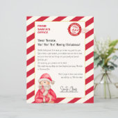 北極局からのサンタクロースからの手紙 (スタンド正面)