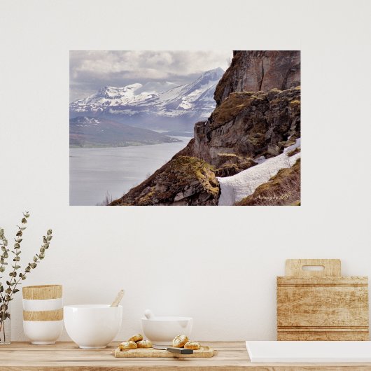 北極岩ポスター ポスター (キッチン)