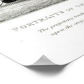 北極探検における船舶のポートレート ポスター (角)