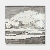 北極探検 マグネット (正面)