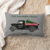 北極搬送トラック腰角投げ ランバークッション (ブランケット)