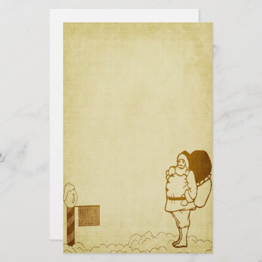 北極文房具に 便箋 (正面/裏面)