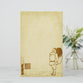 北極文房具に 便箋 (スタンド正面)