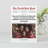 北極新聞クリスマスグリーティングカード シーズンカード (スタンド正面)