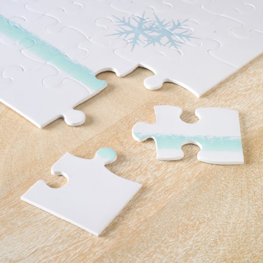 北極方向標識 ジグソーパズル (側面)