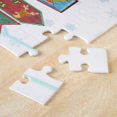 北極方向標識 ジグソーパズル (側面)