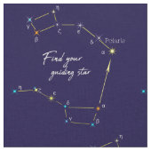 北極星の検索 ファブリック (クローズアップ)