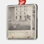 北極星の鉄の仕事、Washburn、ミネソタ メタルオーナメント (左)