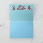 北極昼寝 カード (内部)