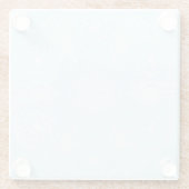 北極曼荼羅 ガラスコースター (裏面)