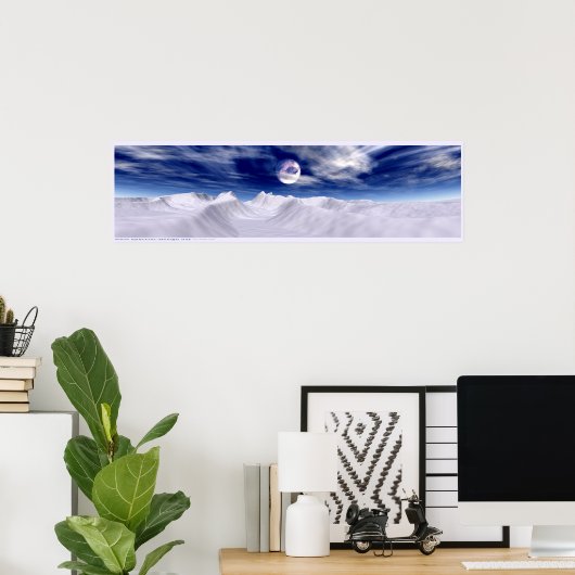 北極月 ポスター (ホームオフィス)