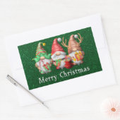 北極格言トリオステッカー 長方形シール (封筒)