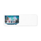 北極格言住所 シール (正面)