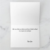 北極極熊ブルー カード (内部)