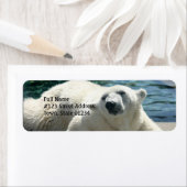 北極極熊差出人住所ラベル ラベル (インサイチュ)