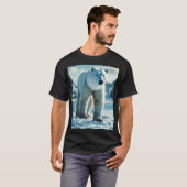 北極気候ベアTシャツ Tシャツ (正面フル)