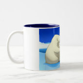 北極水差しバンドマグ ツートーンマグカップ (左)