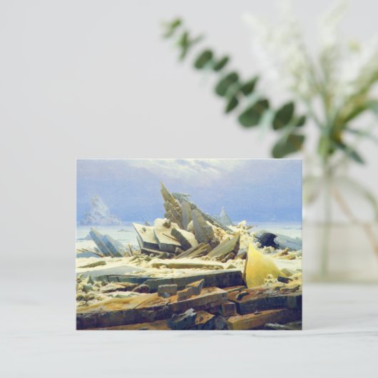 北極氷 ポストカード (スタンド正面)