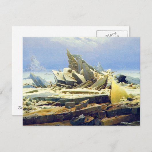 北極氷 ポストカード (正面/裏面)