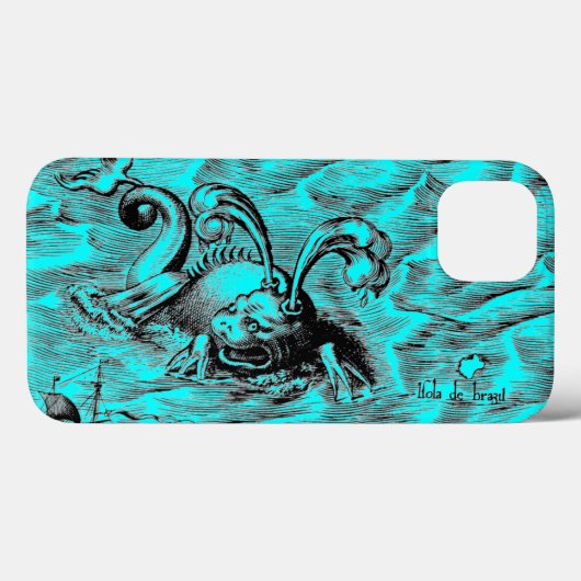 北極海の怪物 Case-Mate iPhoneケース (裏面 (横))