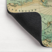 北極海アンティークマップ マウスパッド (コーナー)