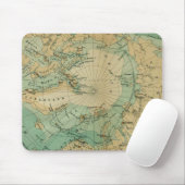 北極海アンティークマップ マウスパッド (マウス)
