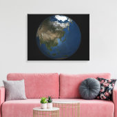 北極海氷を持つアジアの世界観 キャンバスプリント (インサイチュ (リビング))