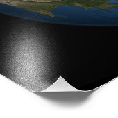 北極海氷を持つアジアの世界観 フォトプリント            (角)