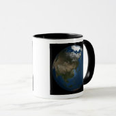 北極海氷を持つアジアの世界観 マグカップ (正面右)