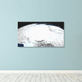 北極海氷2 キャンバスプリント (インサイチュ (ウッドフロア))