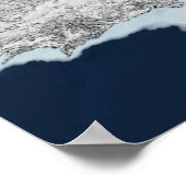 北極海氷2 ポスター (角)