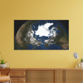 北極海氷 キャンバスプリント (インサイチュ (リビング))