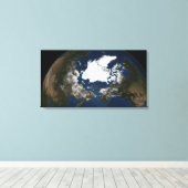 北極海氷 キャンバスプリント (インサイチュ (ウッドフロア))