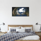 北極海氷 キャンバスプリント (インサイチュ (寝室))