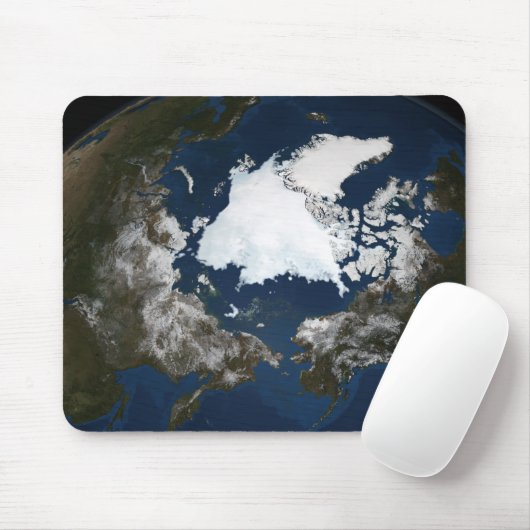 北極海氷 マウスパッド (マウス)