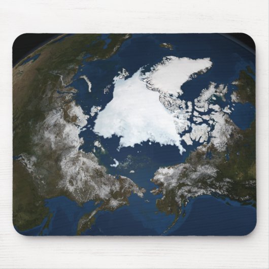 北極海氷 マウスパッド (正面)