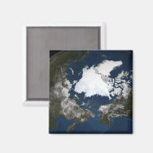 北極海氷 マグネット (正面/裏面)