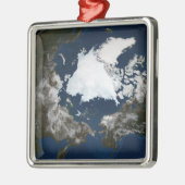 北極海氷 メタルオーナメント (左)