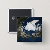 北極海氷 缶バッジ (正面&裏面)