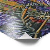 北極海産ルピナスの暖色 フォトプリント            (角)