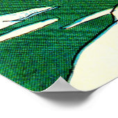 北極熊とアカガラスのコラボ ポスター (角)