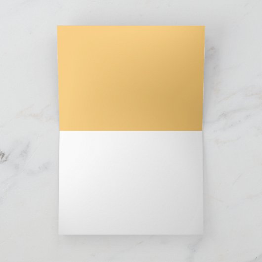 北極熊と北極太陽の挨拶空白の文 カード (内部)