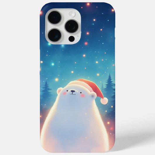 北極熊のクリスマス・ドリーム Case-Mate iPhoneケース (裏面)