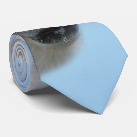 北極熊のプロファイル ネクタイ (ロール)