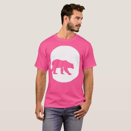 北極熊の月 Tシャツ (正面フル)