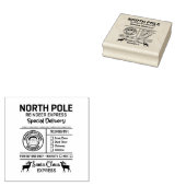 北極特別配送 ラバースタンプ (押印)